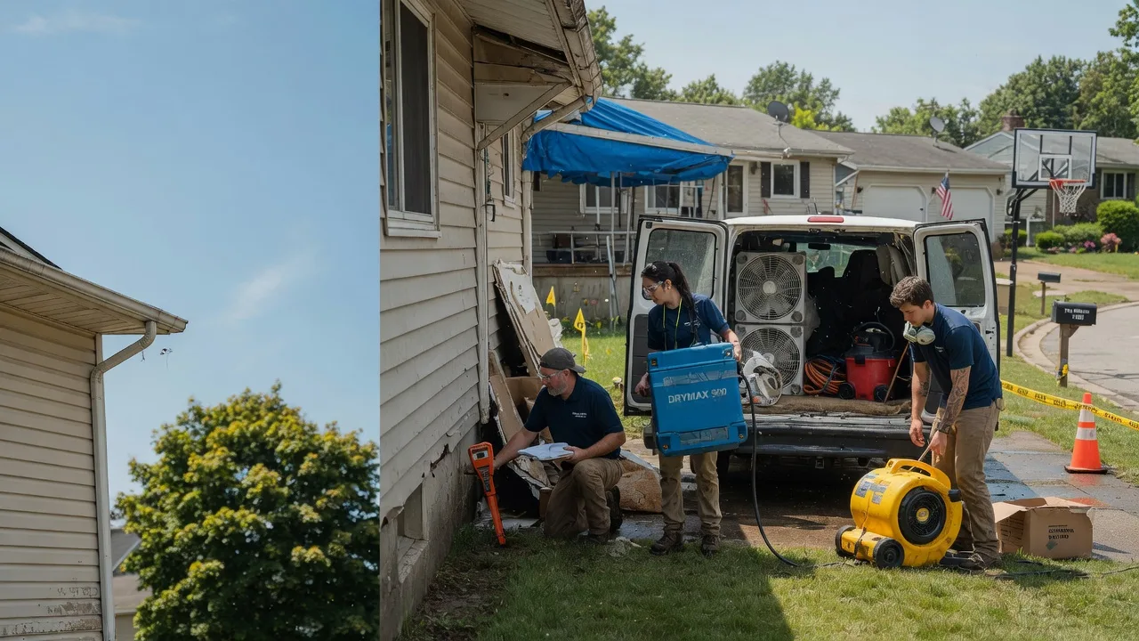 Ceiling Leak Cleanup in Engadine, MI near me