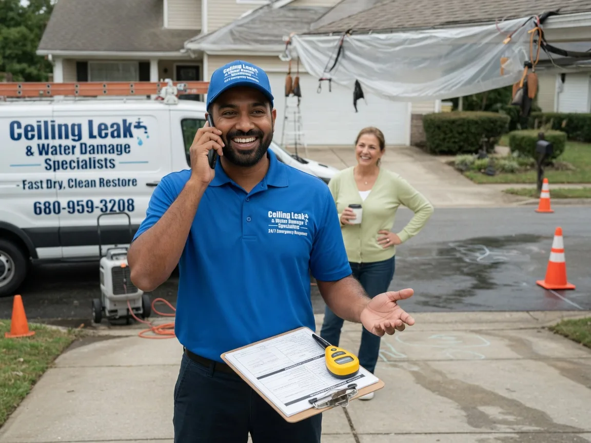 Ceiling Leak Cleanup Engadine, MI FAQs